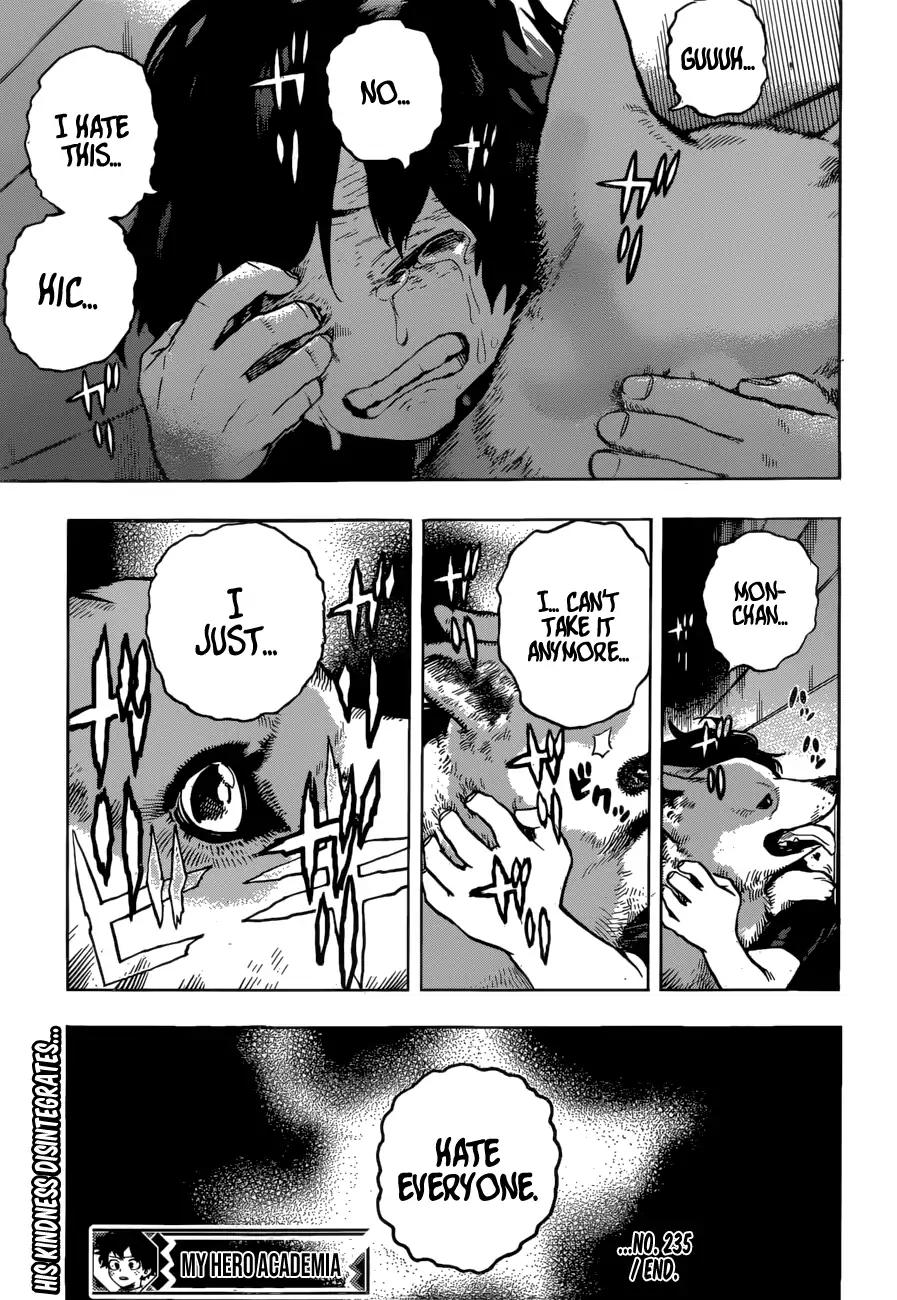 My Hero Academia Manga Manga Chapter - 235 - image 19