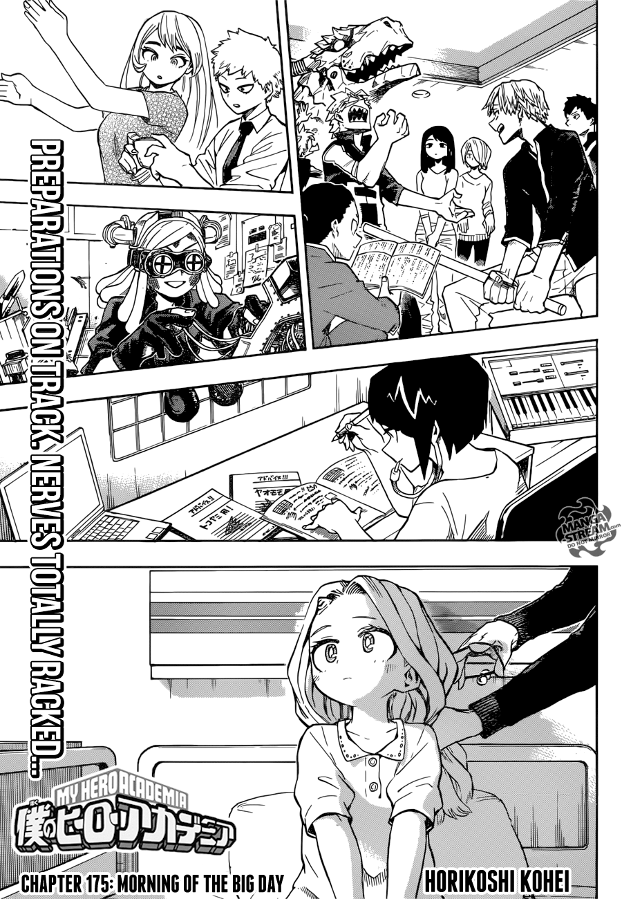 My Hero Academia Manga Manga Chapter - 175 - image 1