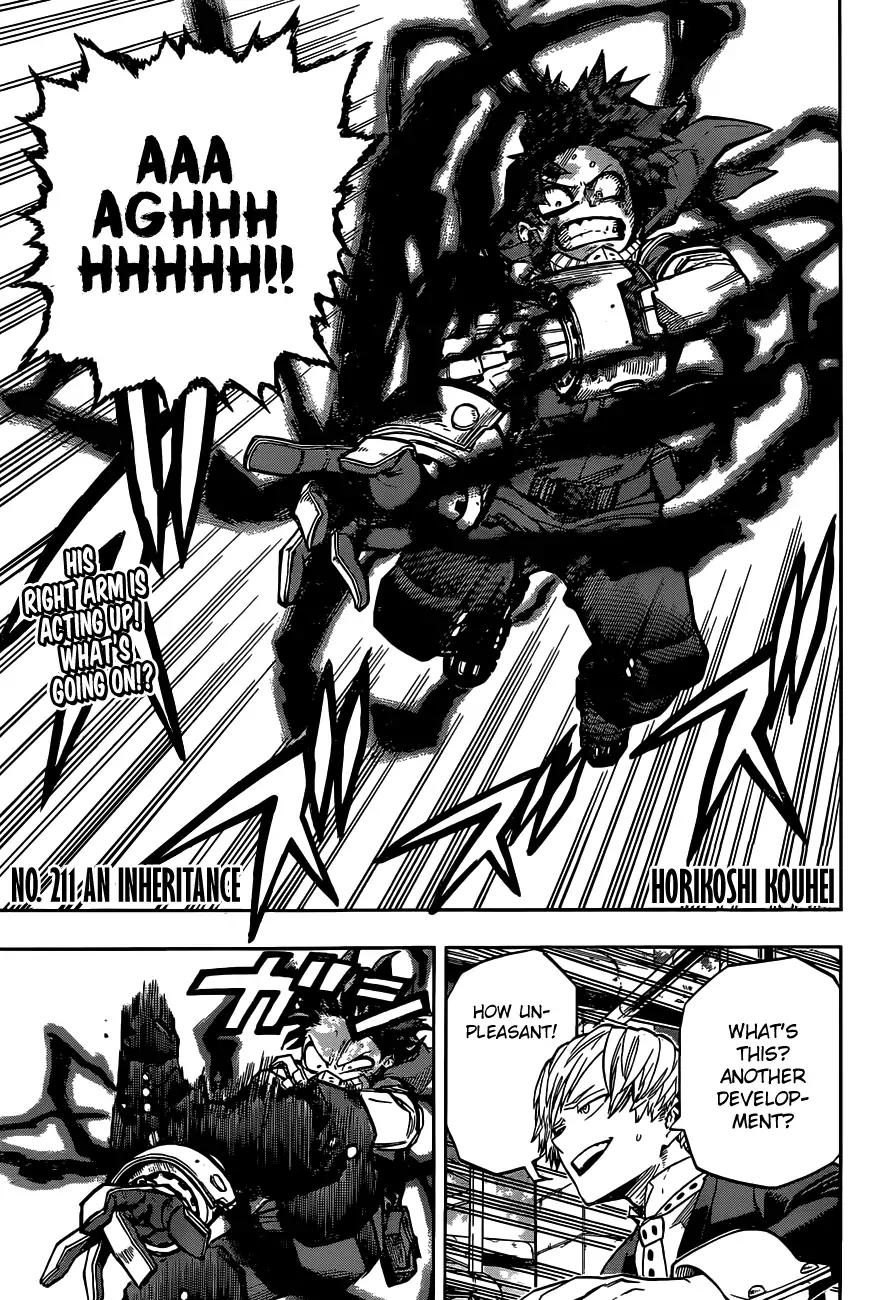 My Hero Academia Manga Manga Chapter - 211 - image 4