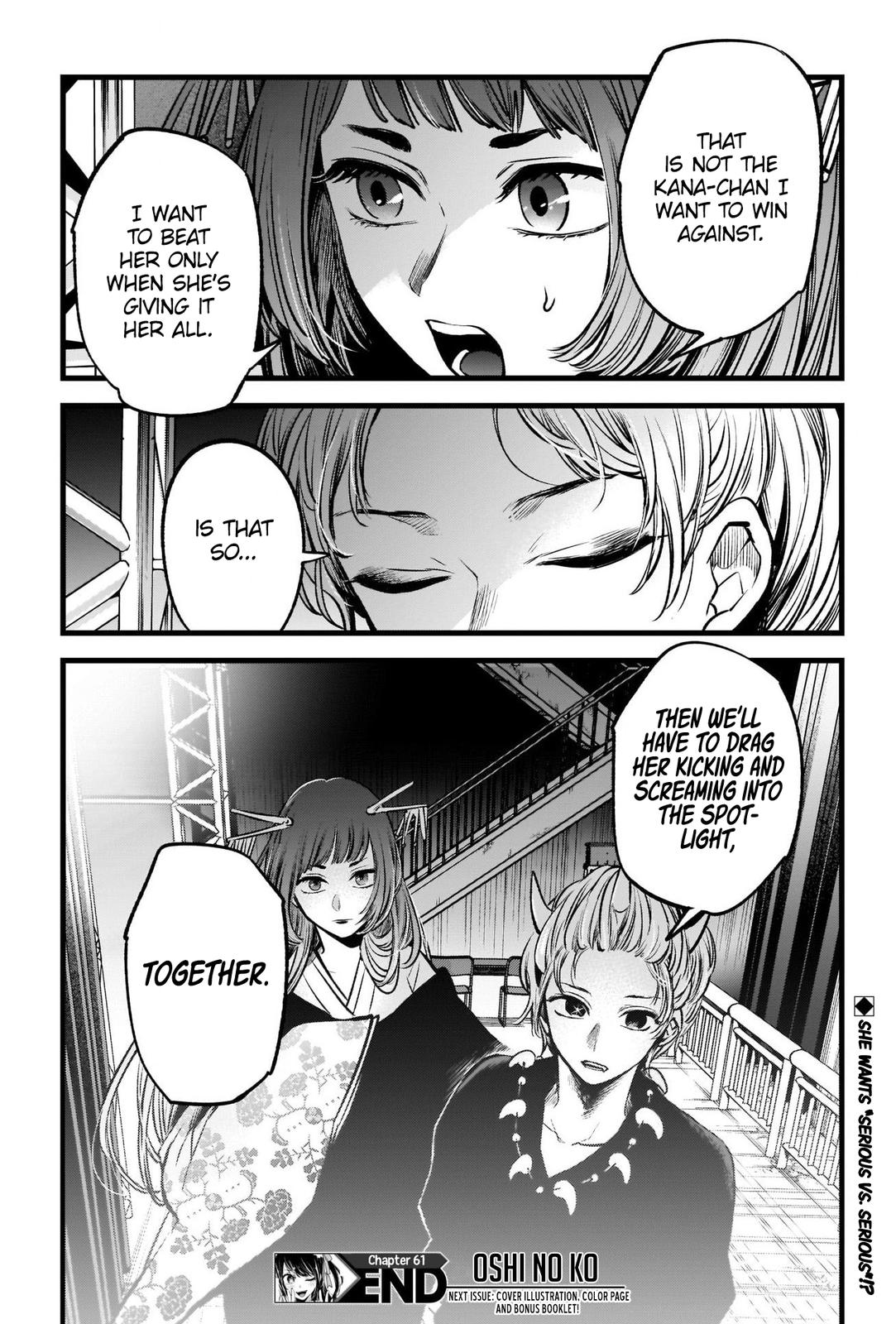 Oshi No Ko Manga Manga Chapter - 61 - image 19