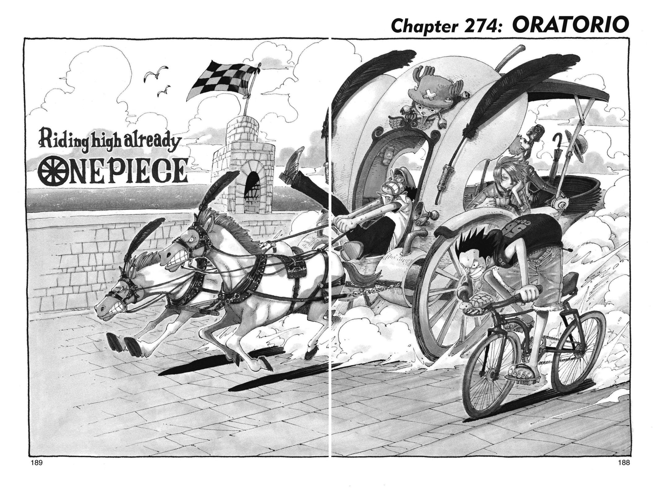 One Piece Manga Manga Chapter - 274 - image 1