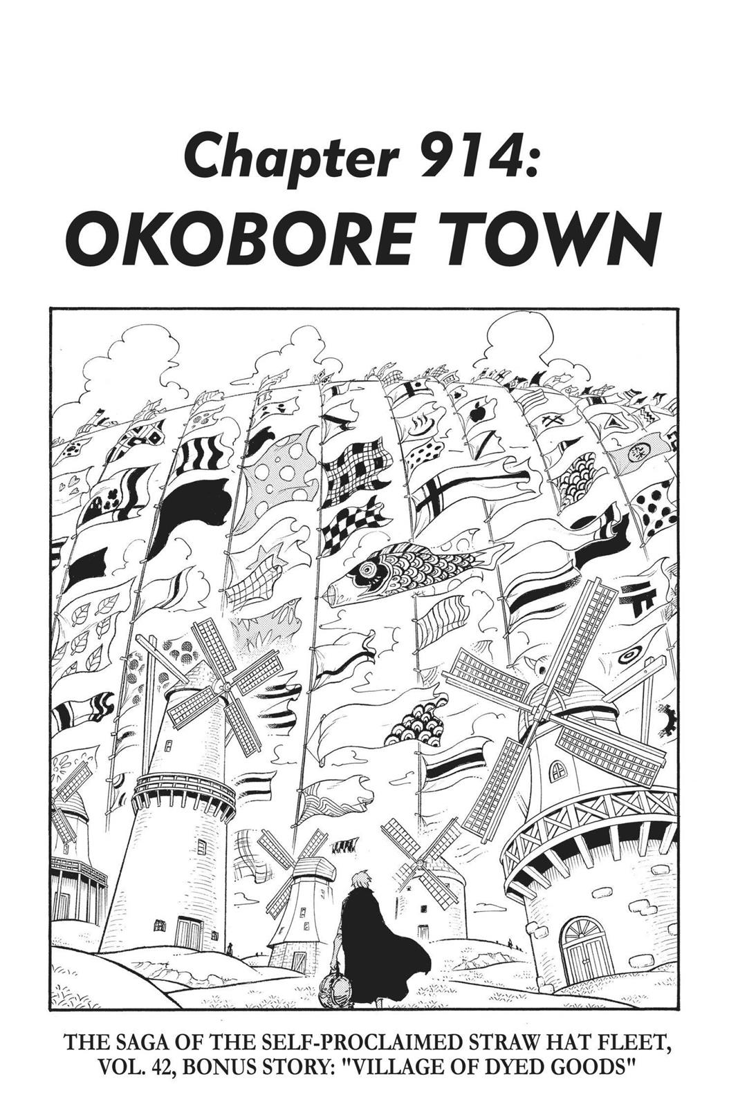 One Piece Manga Manga Chapter - 914 - image 1