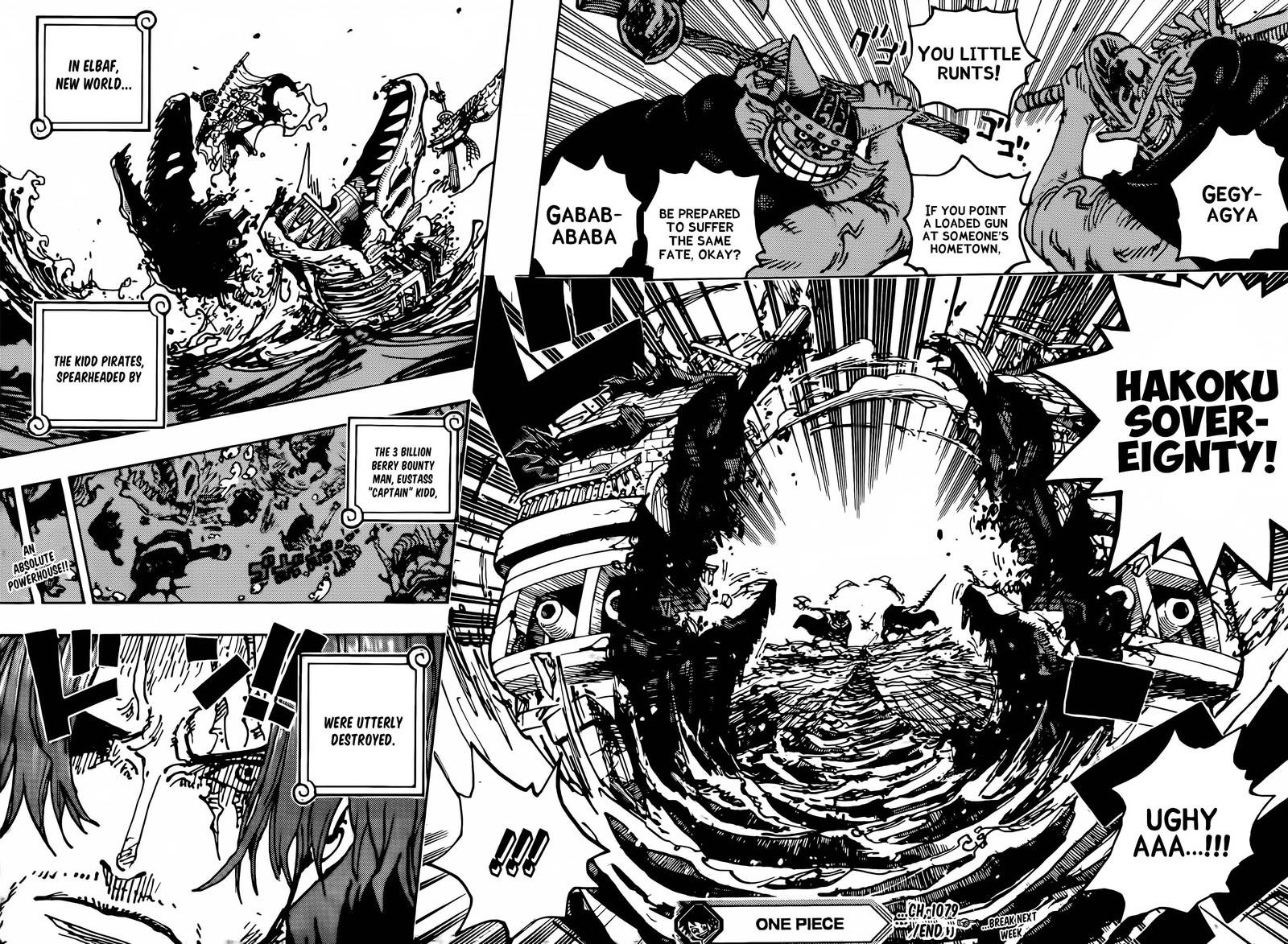 One Piece Manga Manga Chapter - 1079 - image 12