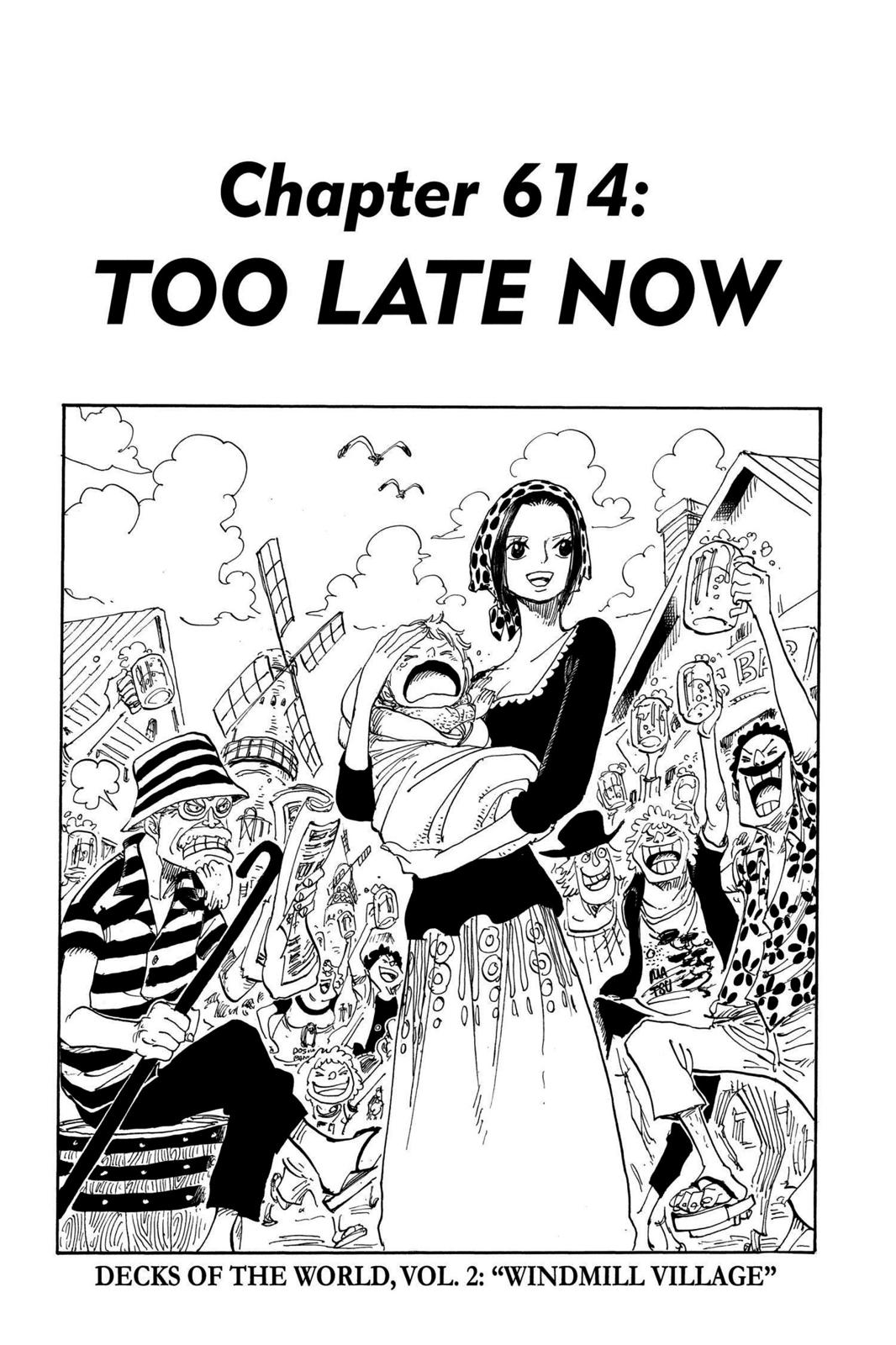 One Piece Manga Manga Chapter - 614 - image 1