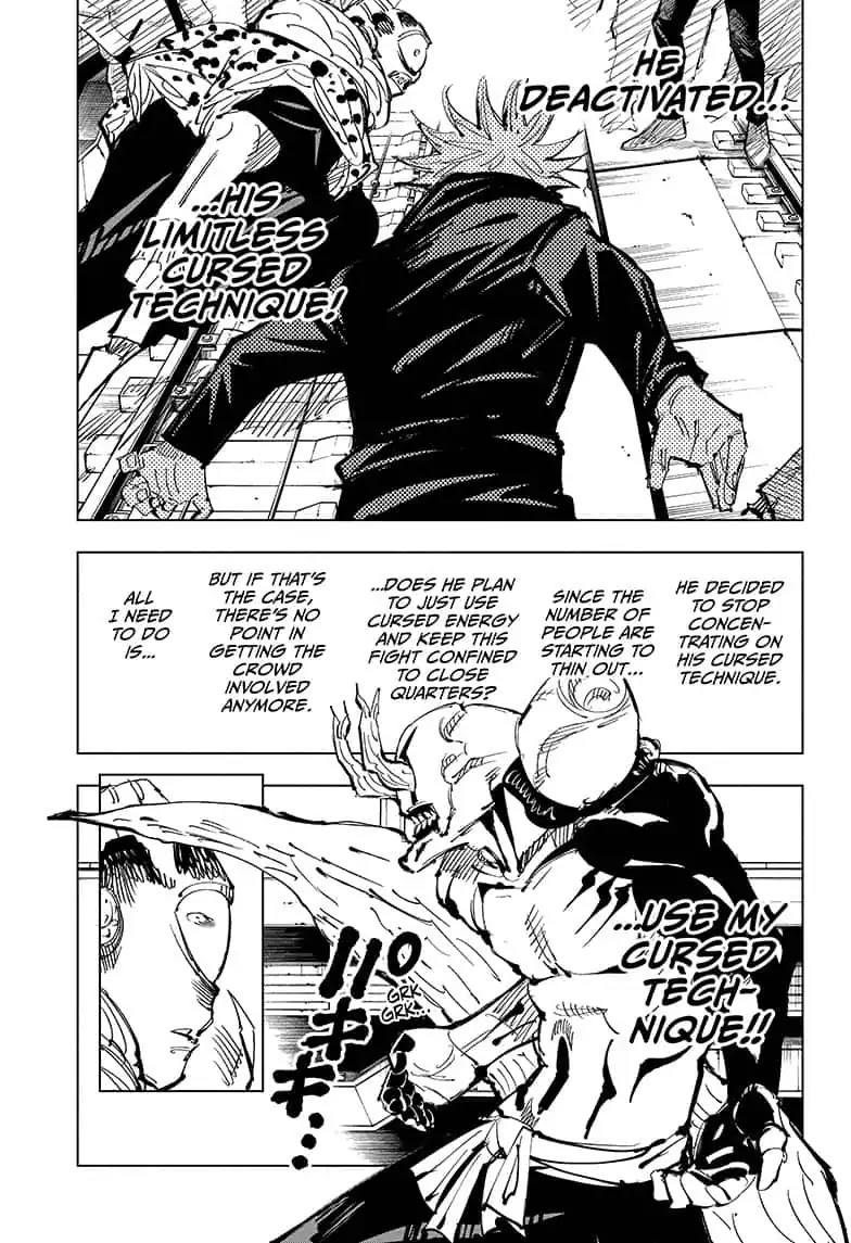 Jujutsu Kaisen Manga Chapter - 85 - image 9
