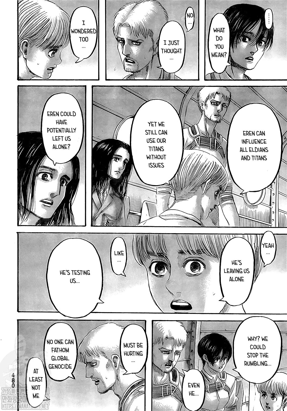 Attack on Titan Manga Manga Chapter - 133 - image 11