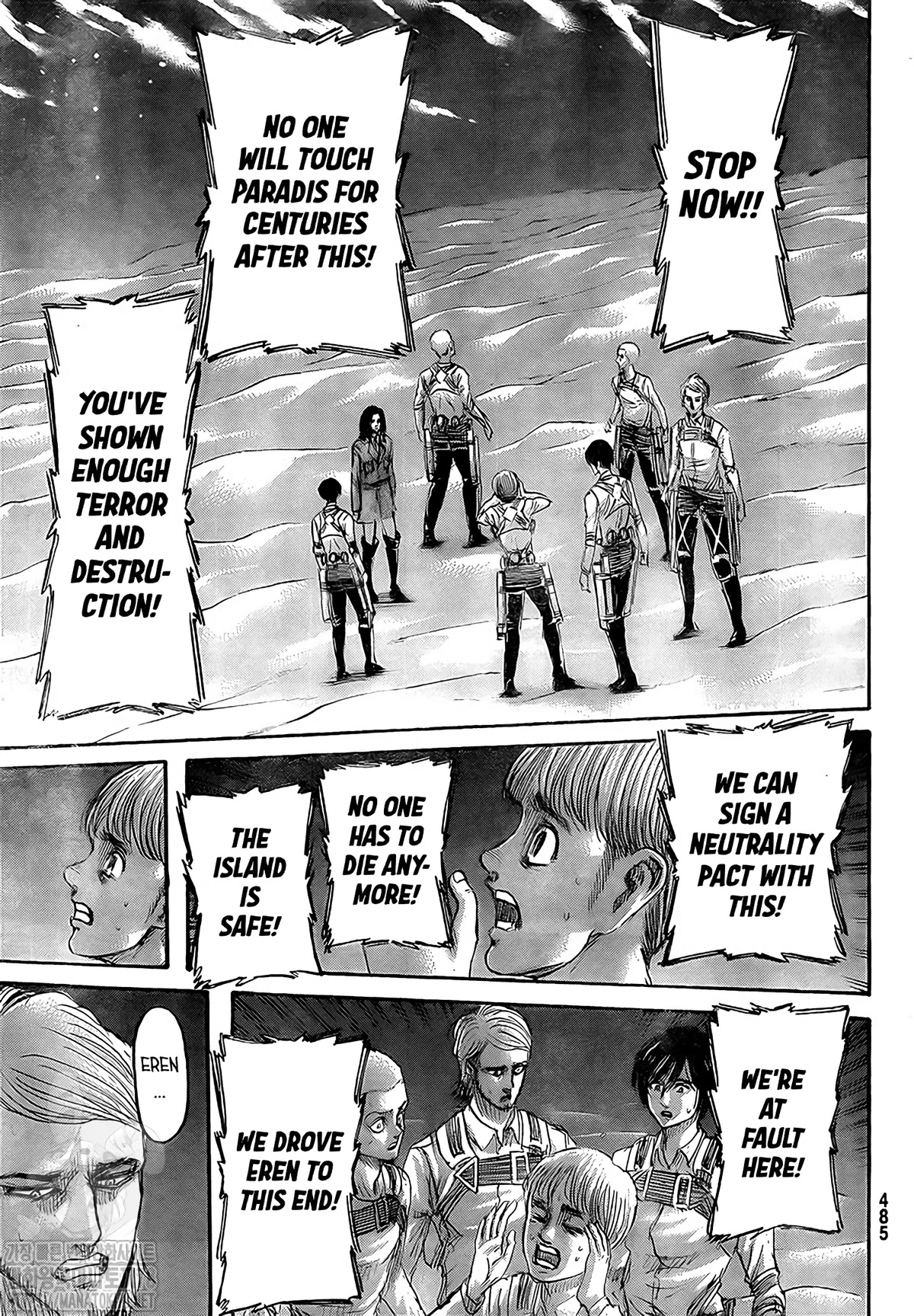 Attack on Titan Manga Manga Chapter - 133 - image 15