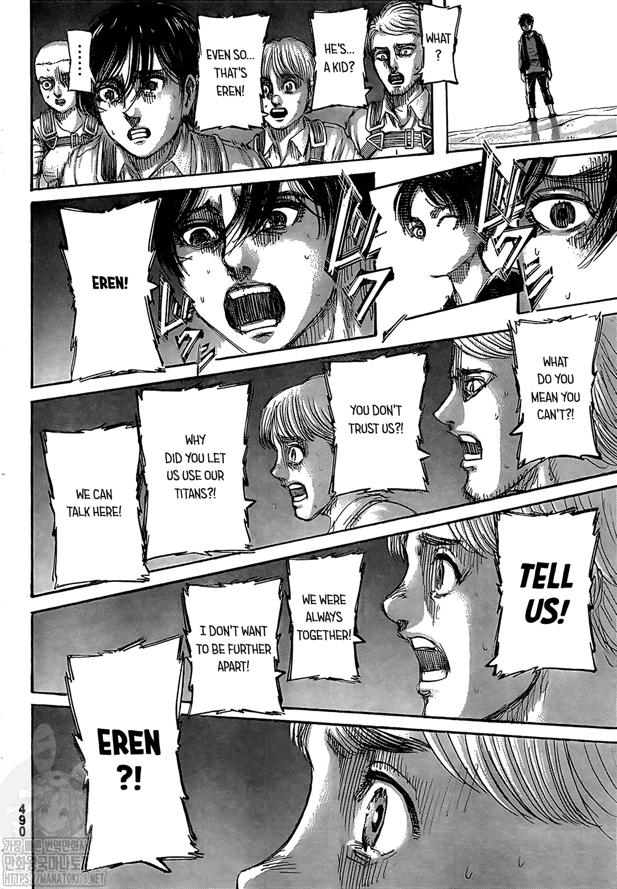 Attack on Titan Manga Manga Chapter - 133 - image 20