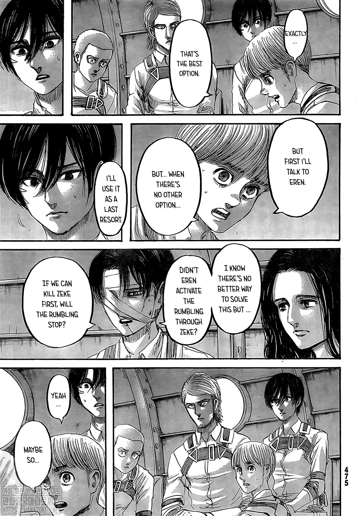 Attack on Titan Manga Manga Chapter - 133 - image 6