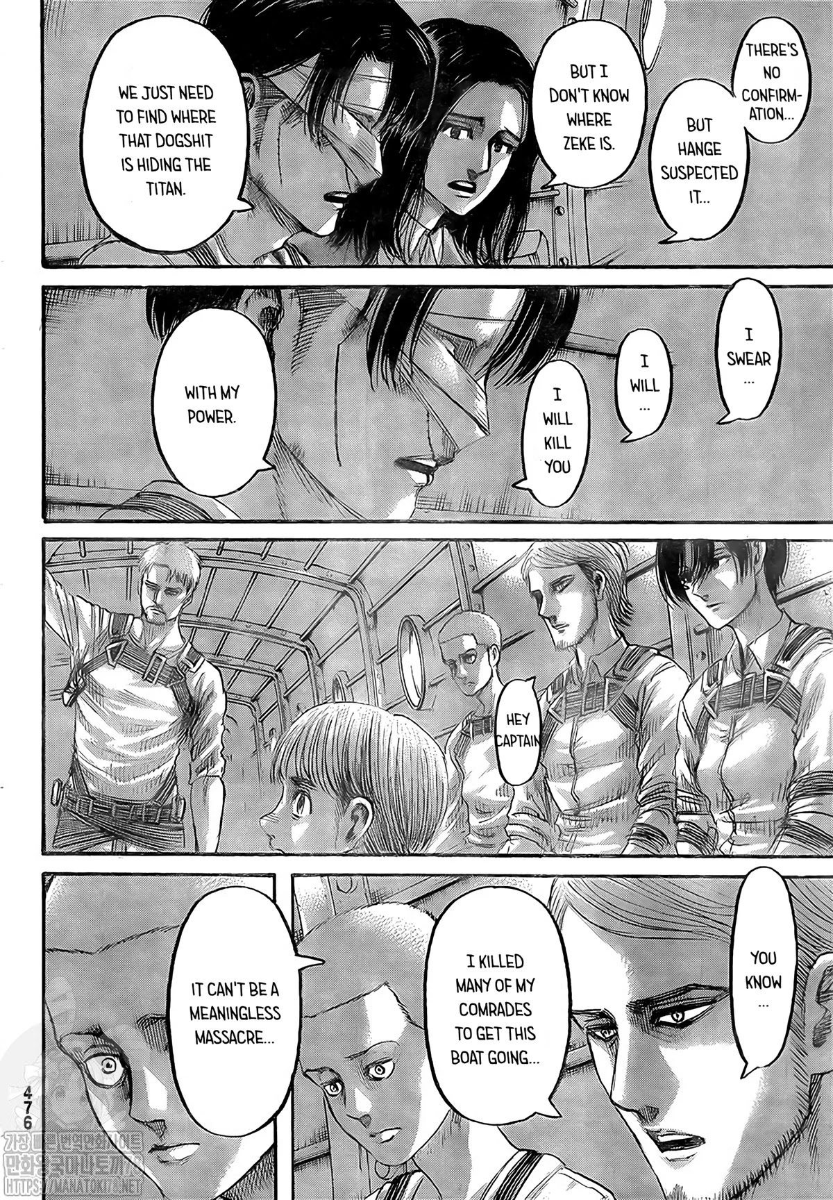 Attack on Titan Manga Manga Chapter - 133 - image 7