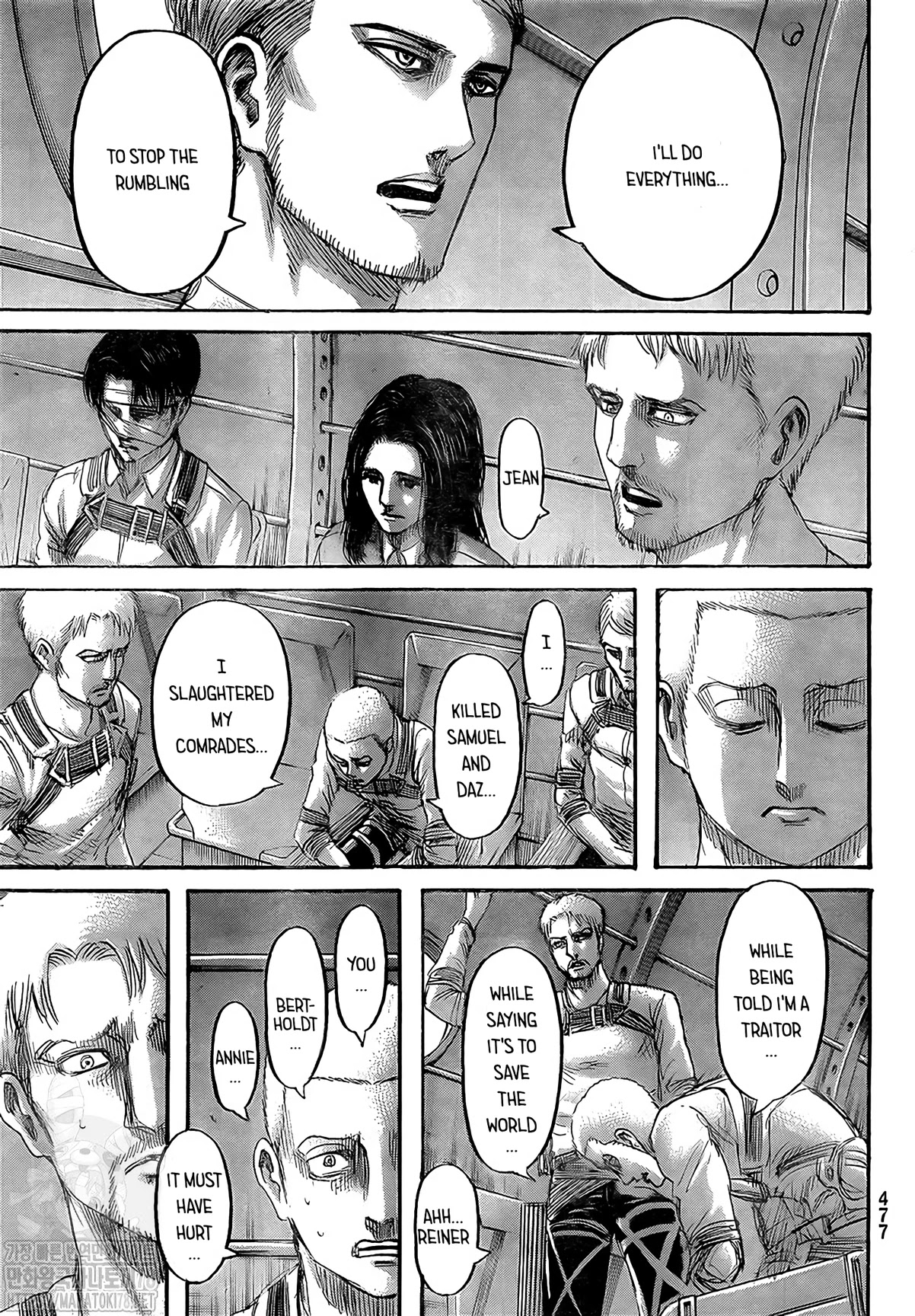 Attack on Titan Manga Manga Chapter - 133 - image 8