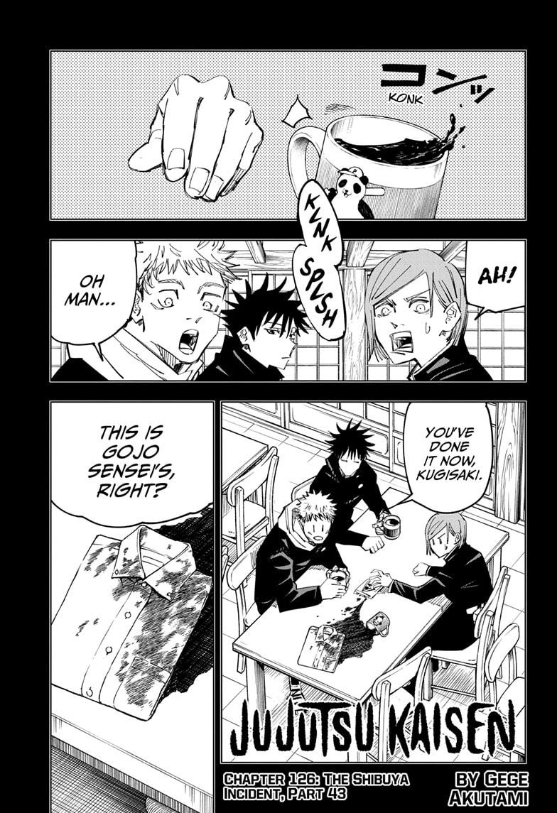 Jujutsu Kaisen Manga Chapter - 126 - image 1