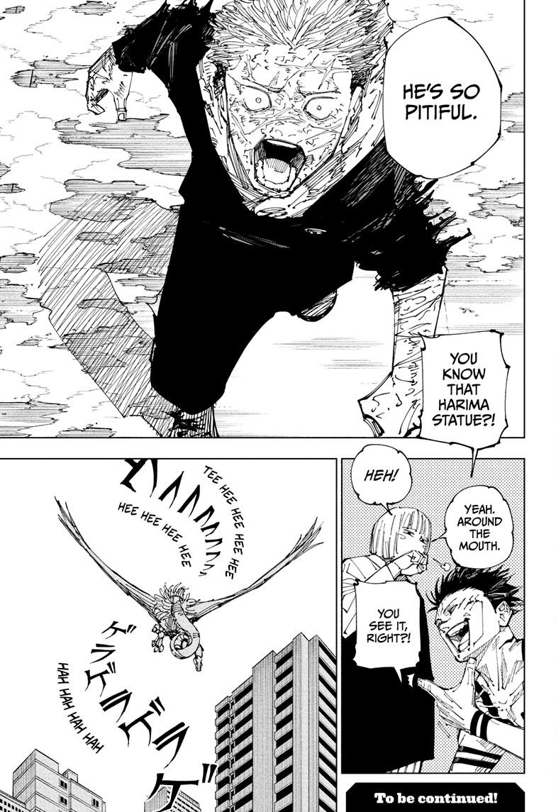 Jujutsu Kaisen Manga Chapter - 215 - image 19