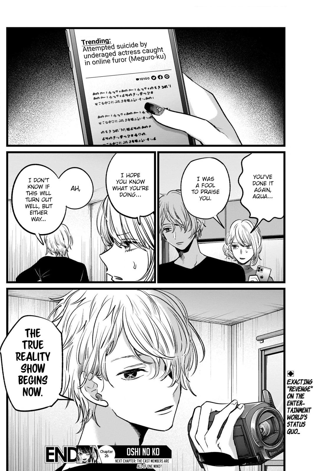Oshi No Ko Manga Manga Chapter - 26 - image 19