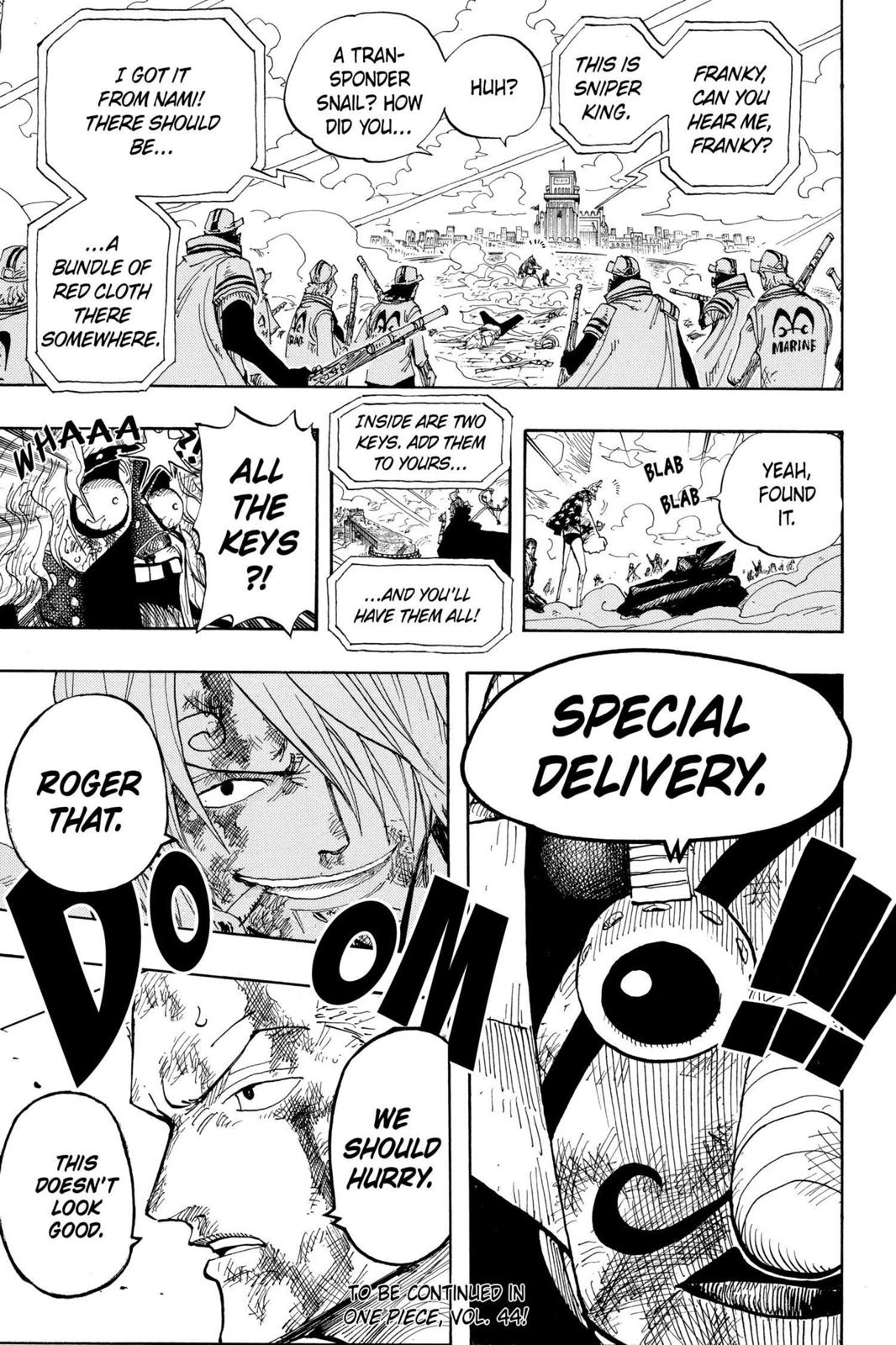 One Piece Manga Manga Chapter - 419 - image 17