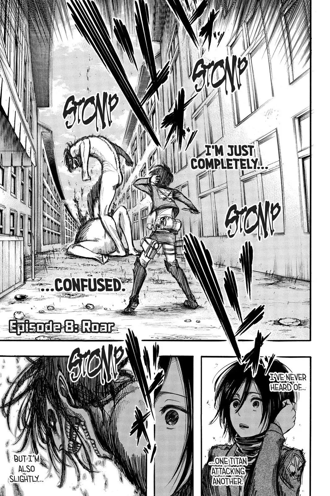 Attack on Titan Manga Manga Chapter - 8 - image 1
