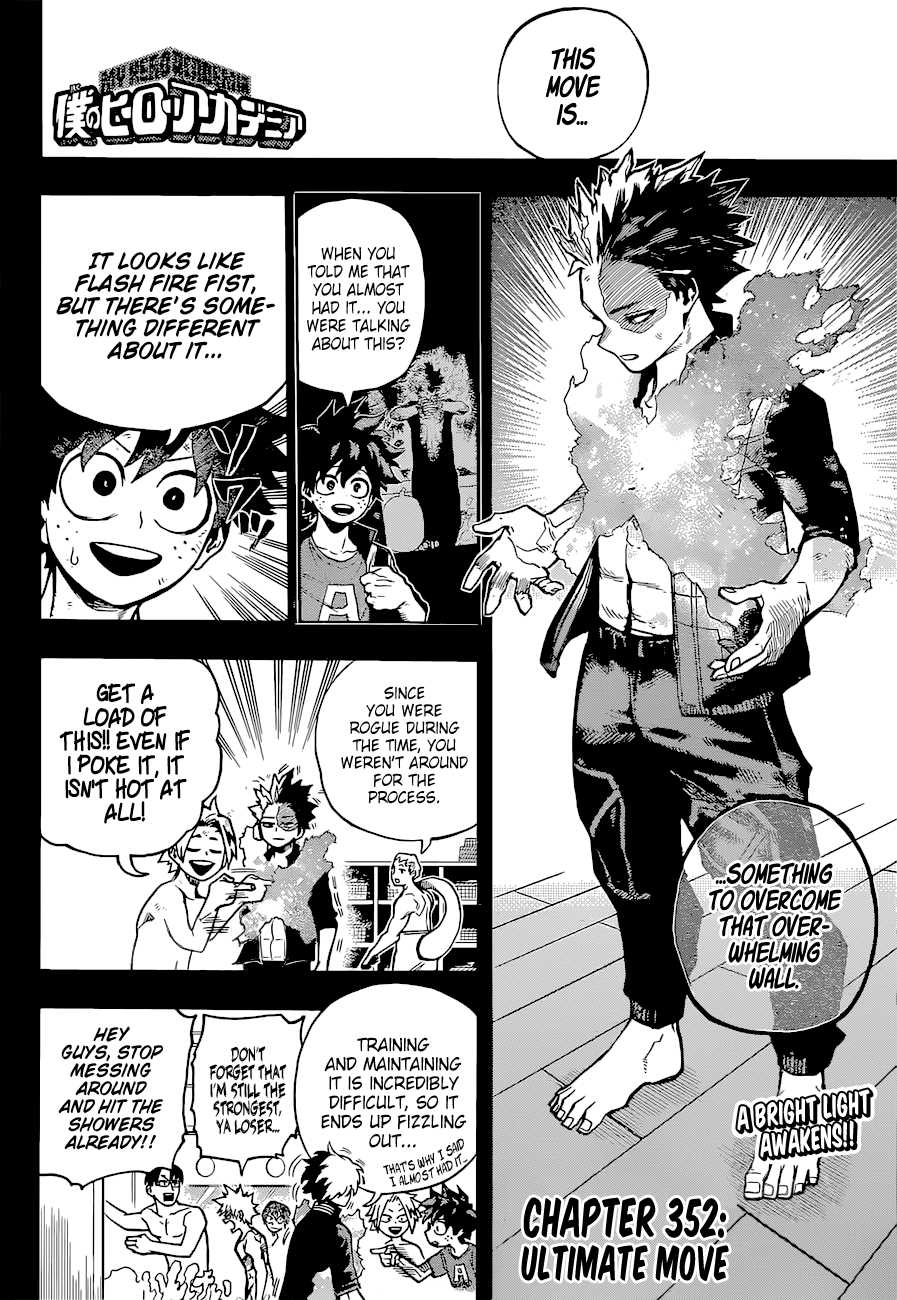My Hero Academia Manga Manga Chapter - 352 - image 3
