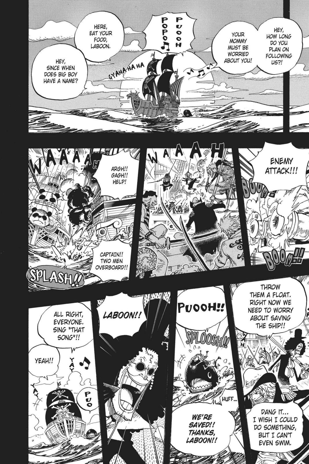 One Piece Manga Manga Chapter - 487 - image 4