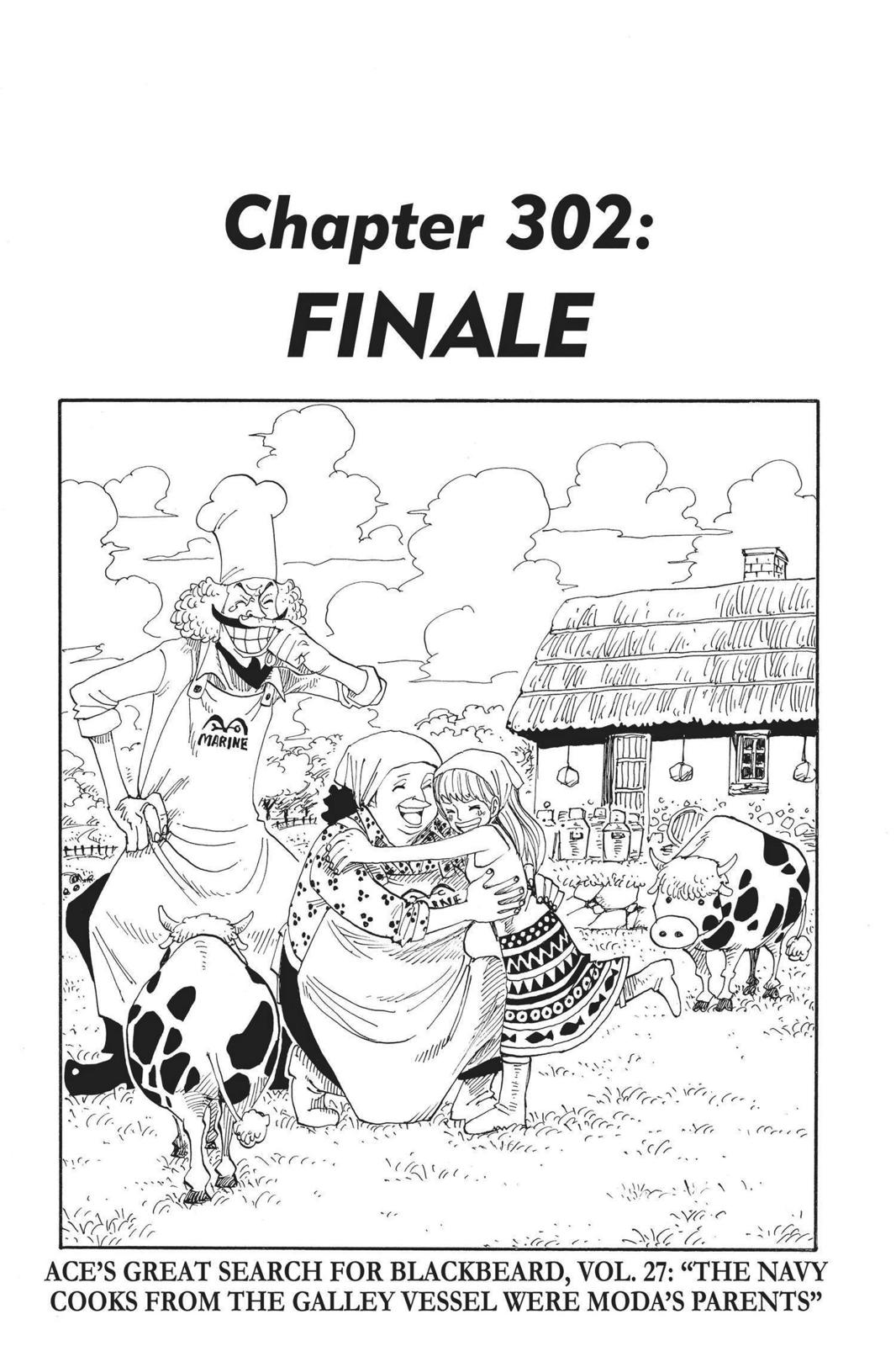 One Piece Manga Manga Chapter - 302 - image 1