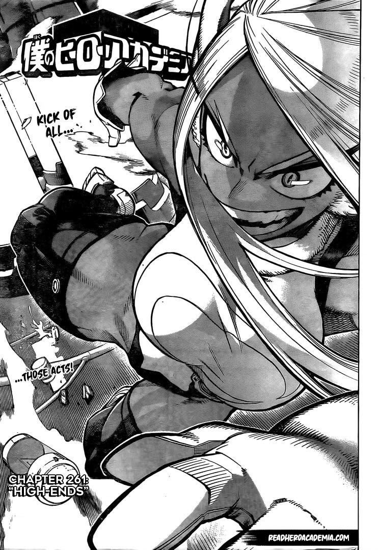 My Hero Academia Manga Manga Chapter - 261 - image 1