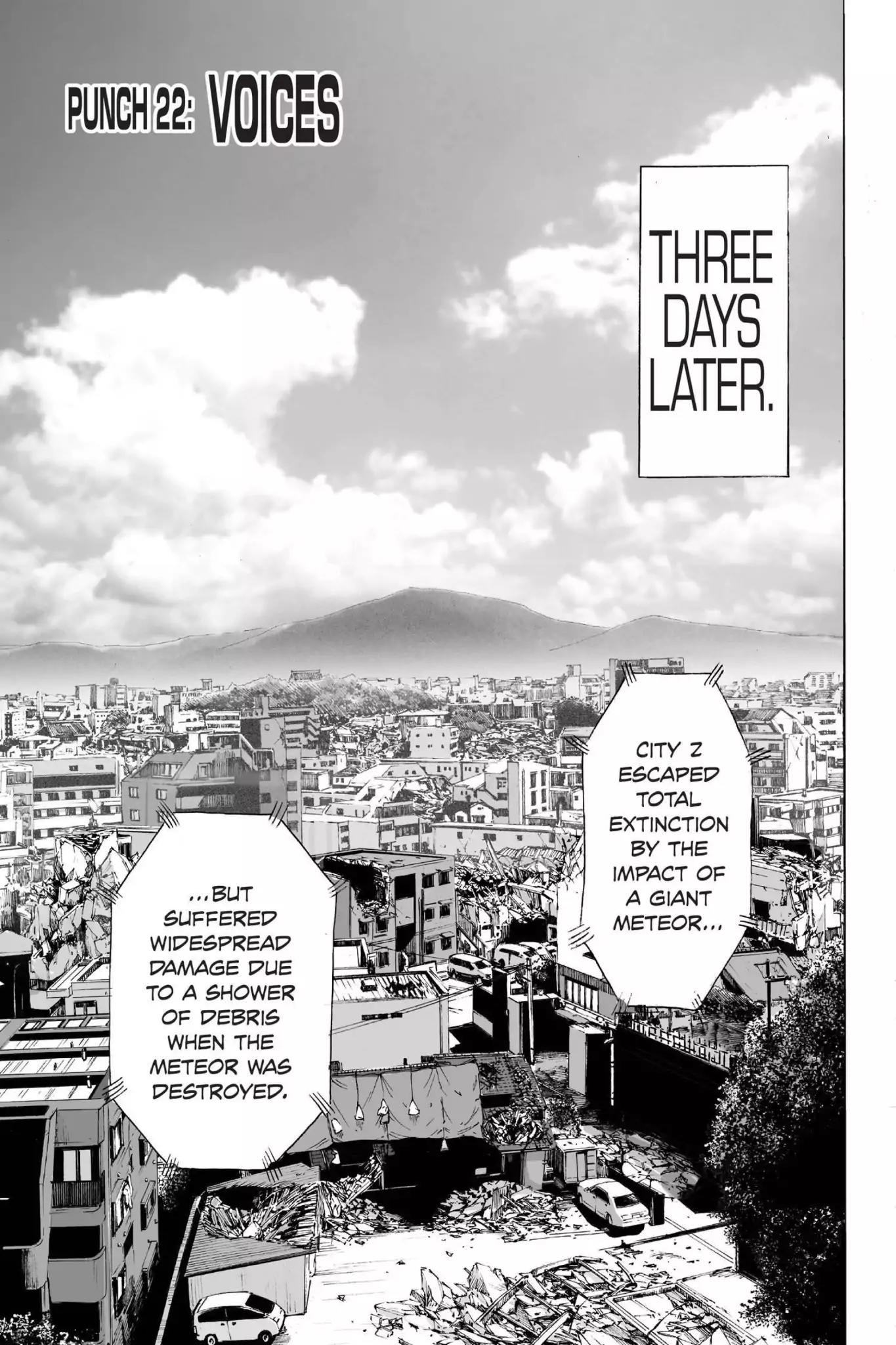 One Punch Man Manga Manga Chapter - 22 - image 1
