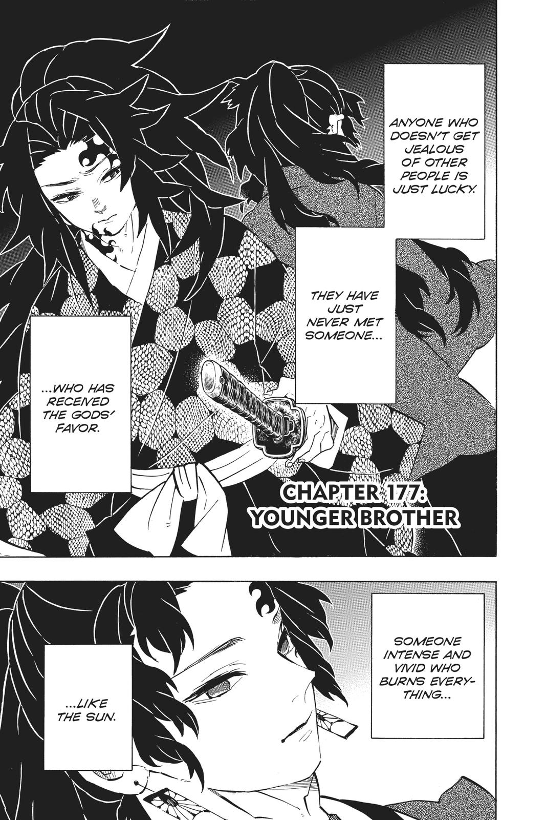 Demon Slayer Manga Manga Chapter - 177 - image 1