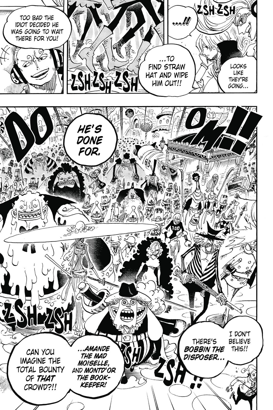 One Piece Manga Manga Chapter - 845 - image 5
