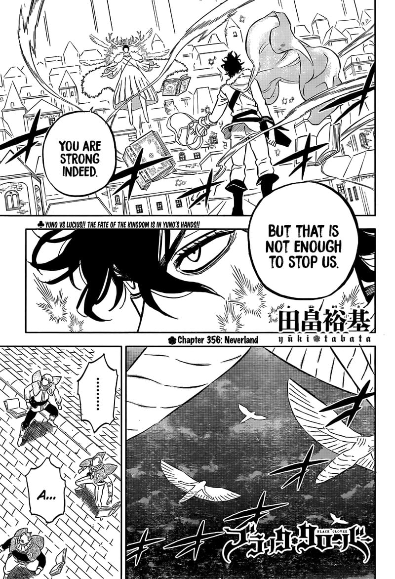 Black Clover Manga Manga Chapter - 356 - image 1