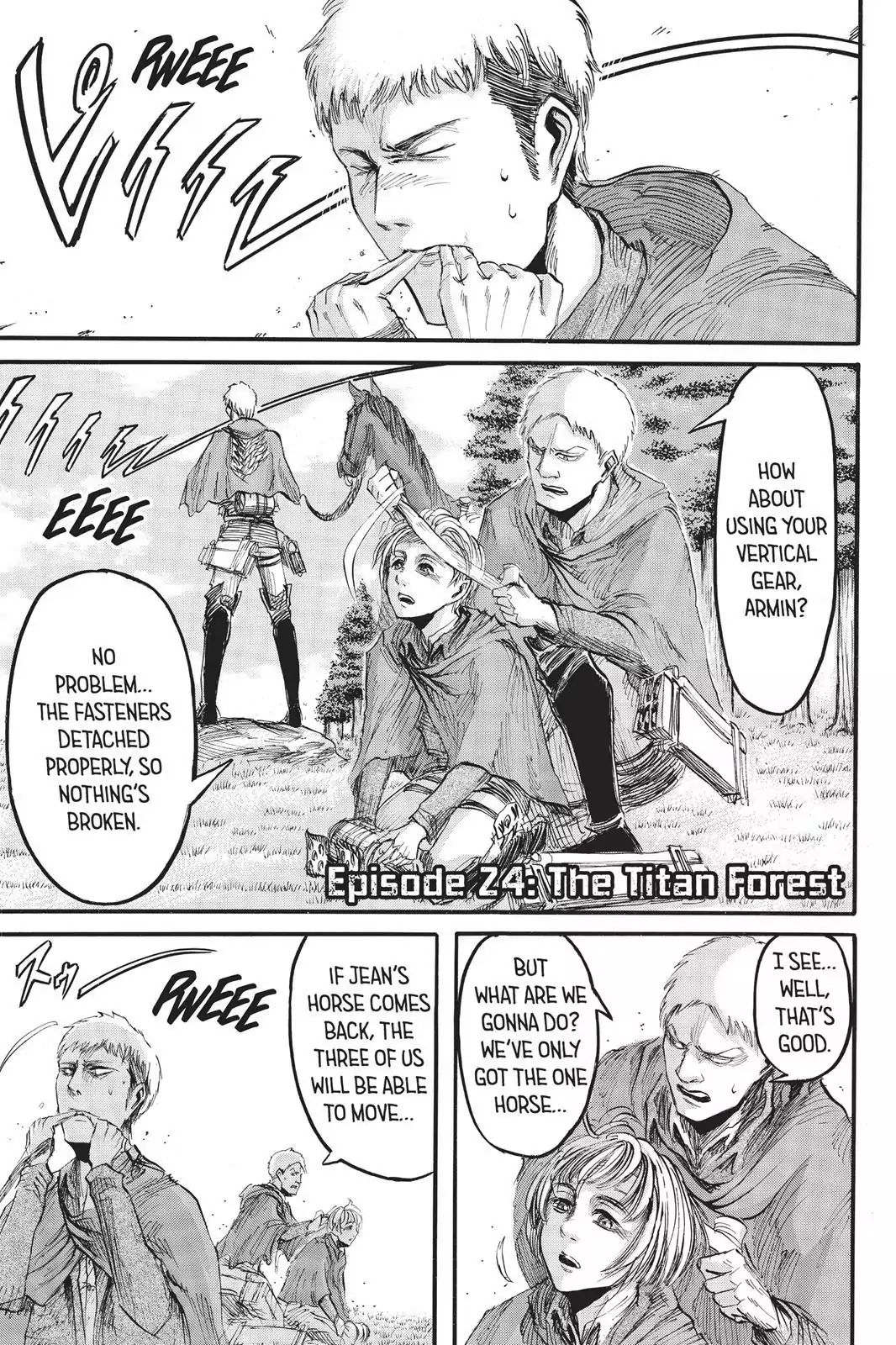Attack on Titan Manga Manga Chapter - 24 - image 1