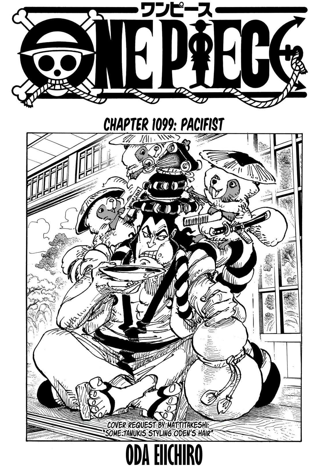 One Piece Manga Manga Chapter - 1099 - image 1