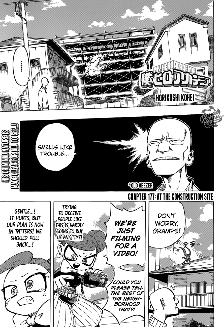 My Hero Academia Manga Manga Chapter - 177 - image 1