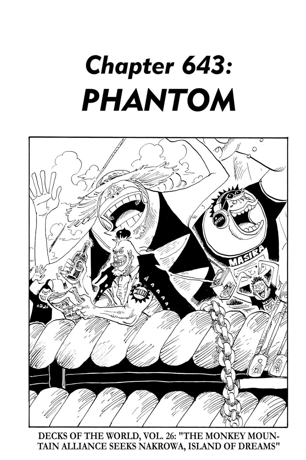 One Piece Manga Manga Chapter - 643 - image 1