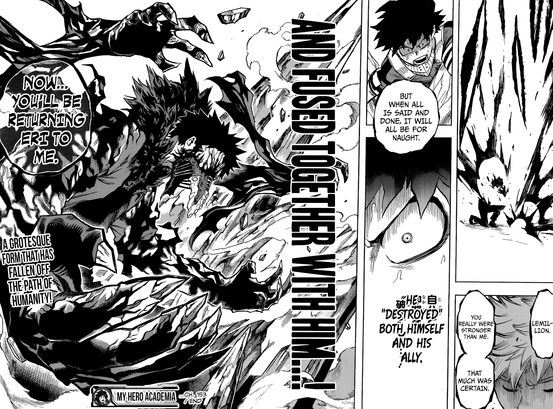 My Hero Academia Manga Manga Chapter - 153 - image 18