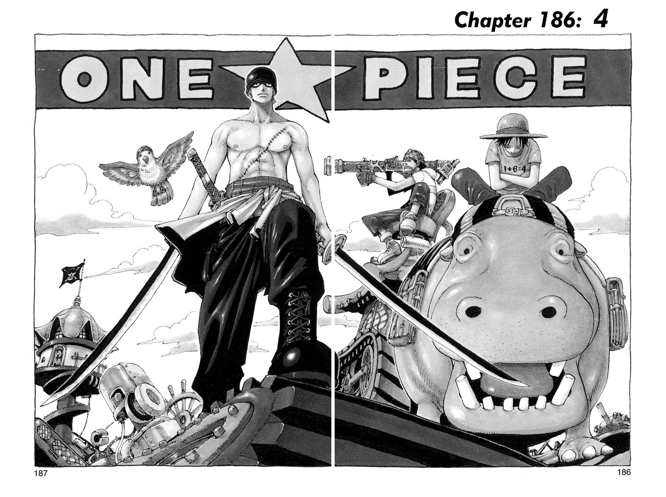One Piece Manga Manga Chapter - 186 - image 1