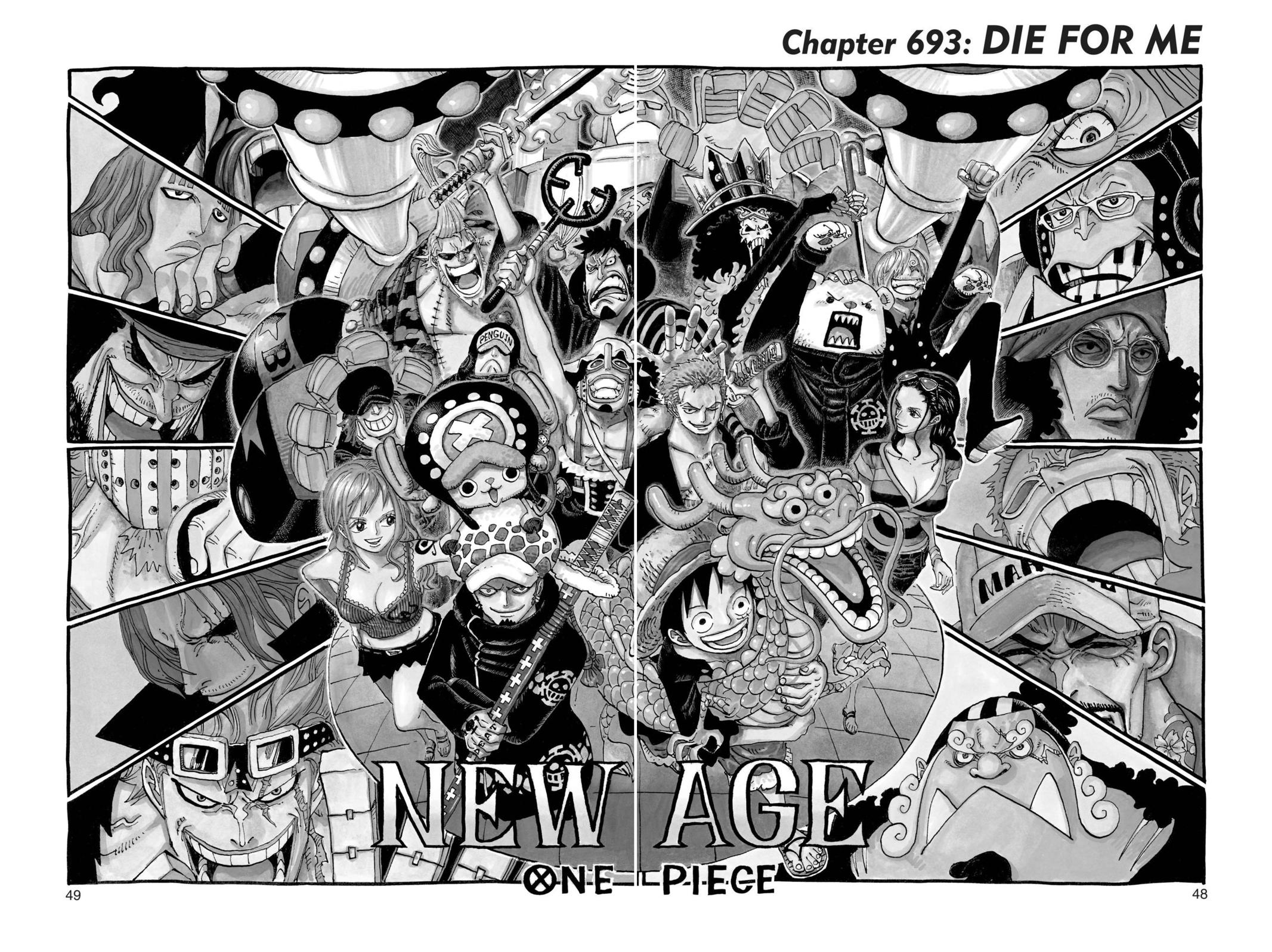 One Piece Manga Manga Chapter - 693 - image 1