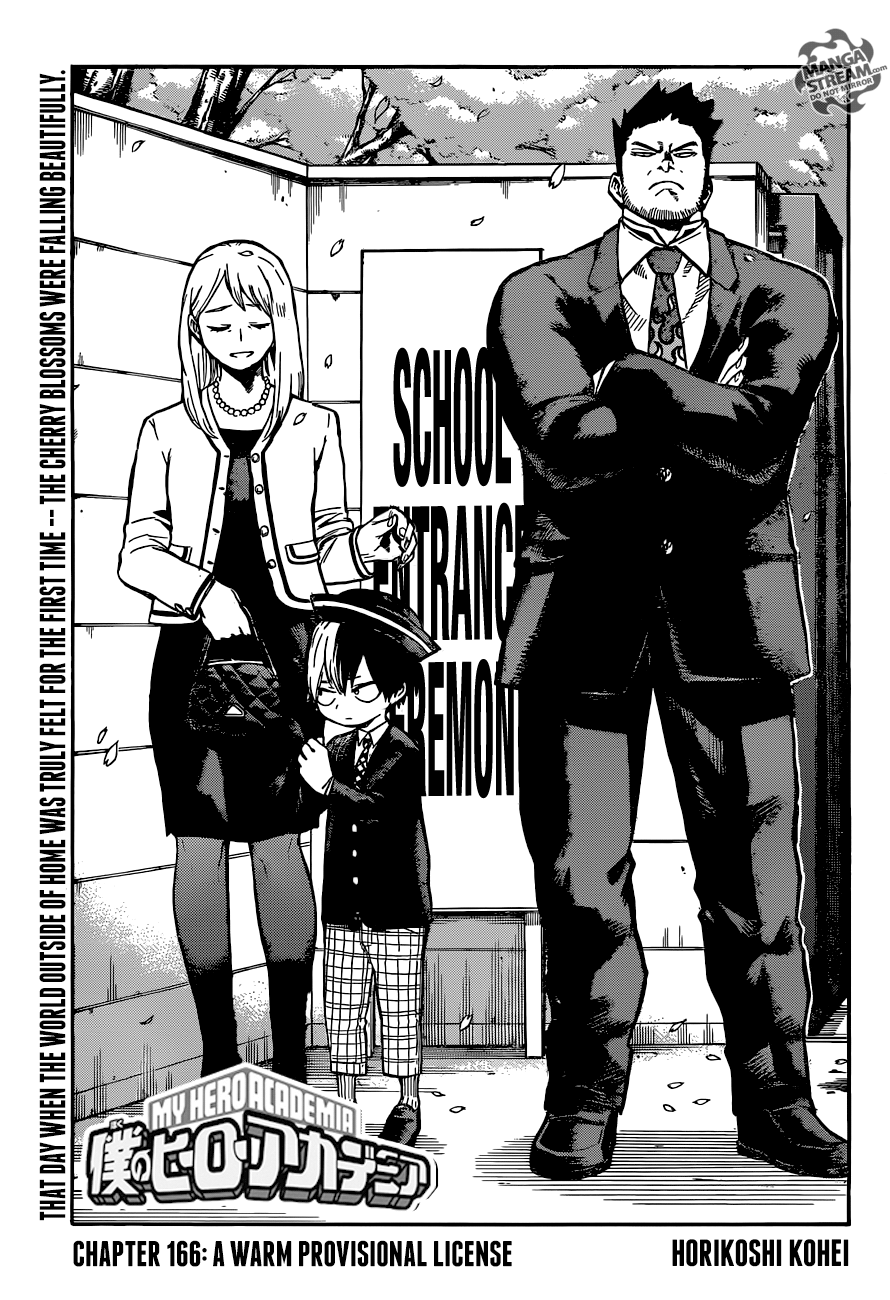 My Hero Academia Manga Manga Chapter - 166 - image 1
