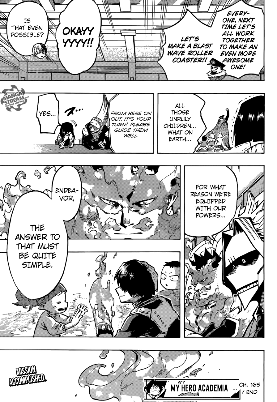 My Hero Academia Manga Manga Chapter - 166 - image 17