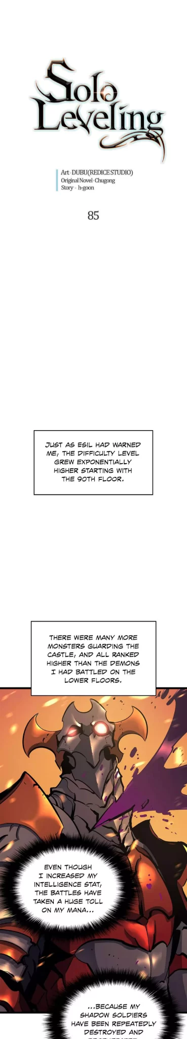 Solo Leveling Manga Manga Chapter - 85 - image 1