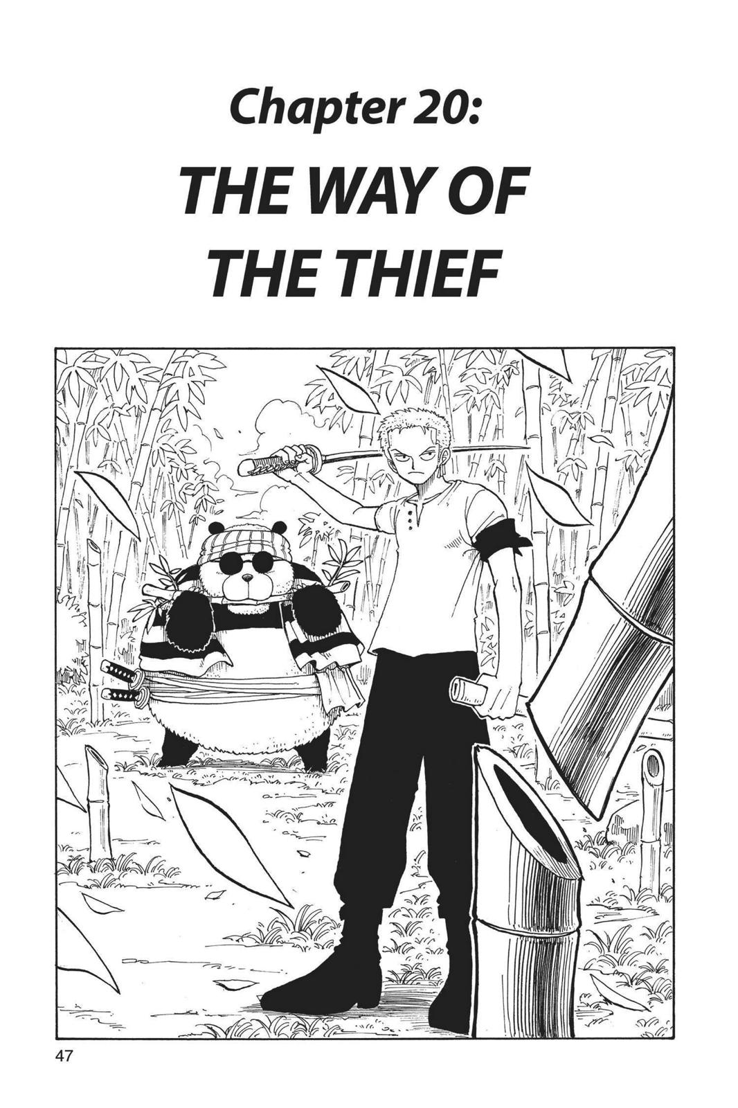 One Piece Manga Manga Chapter - 20 - image 1