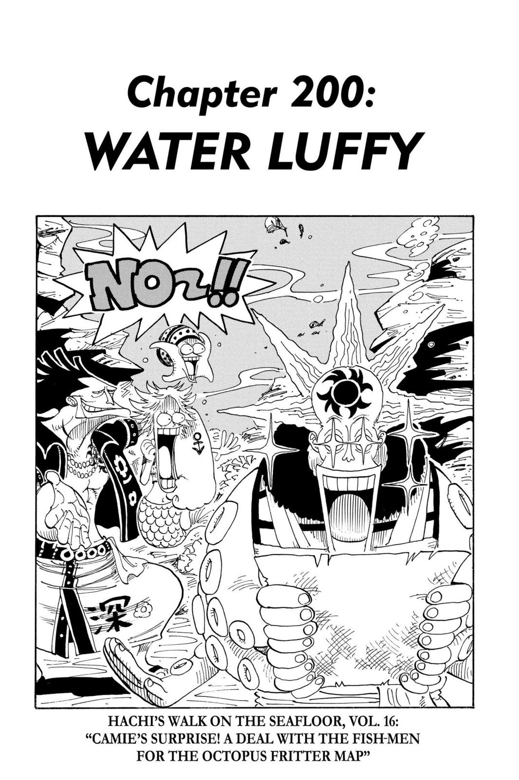 One Piece Manga Manga Chapter - 200 - image 1