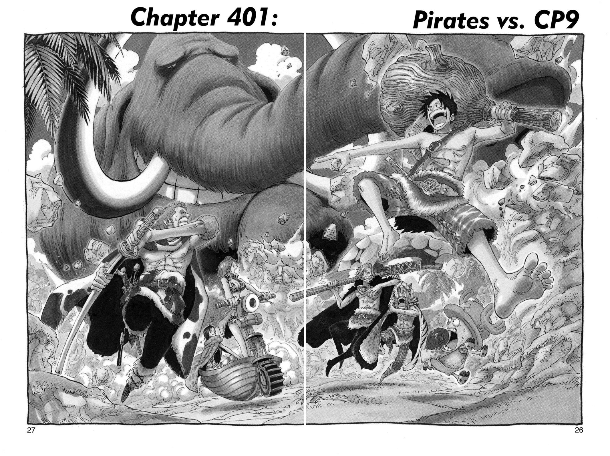 One Piece Manga Manga Chapter - 401 - image 1
