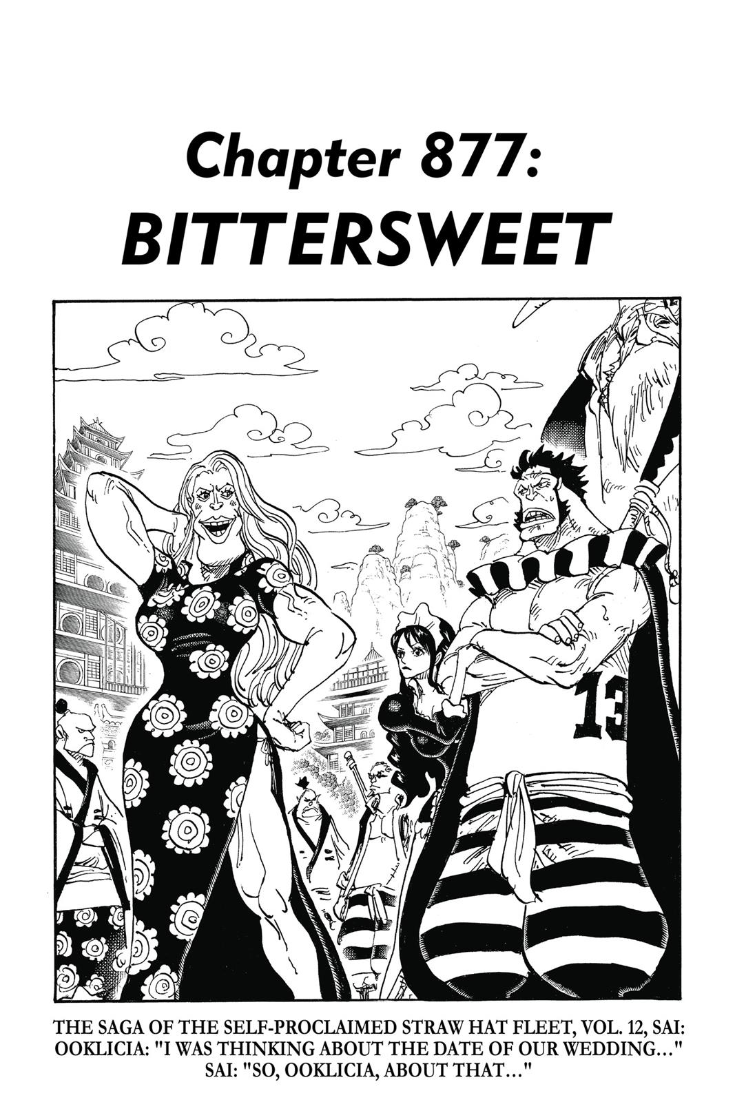 One Piece Manga Manga Chapter - 877 - image 1