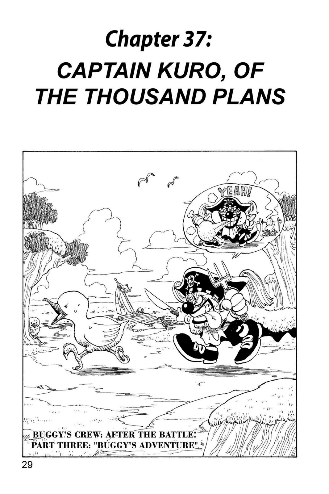 One Piece Manga Manga Chapter - 37 - image 1