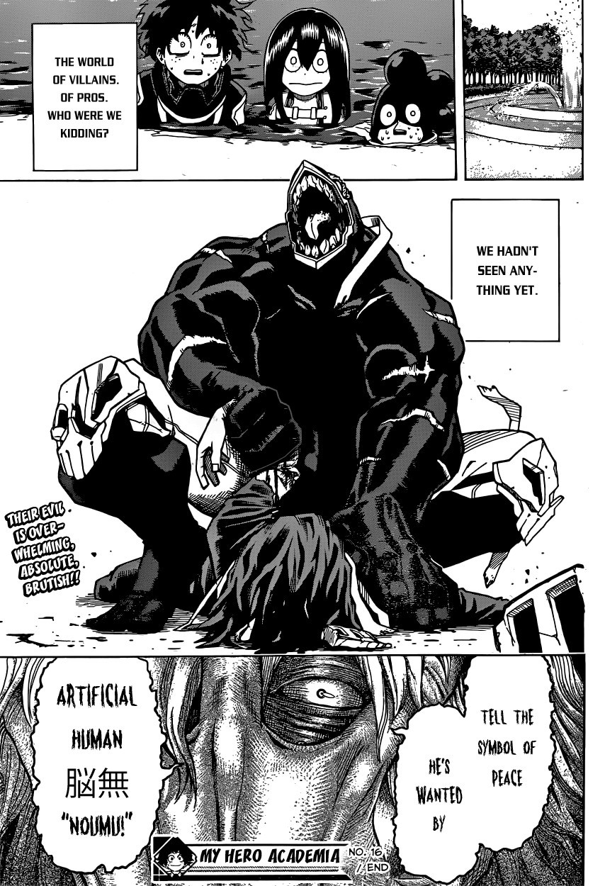My Hero Academia Manga Manga Chapter - 16 - image 21