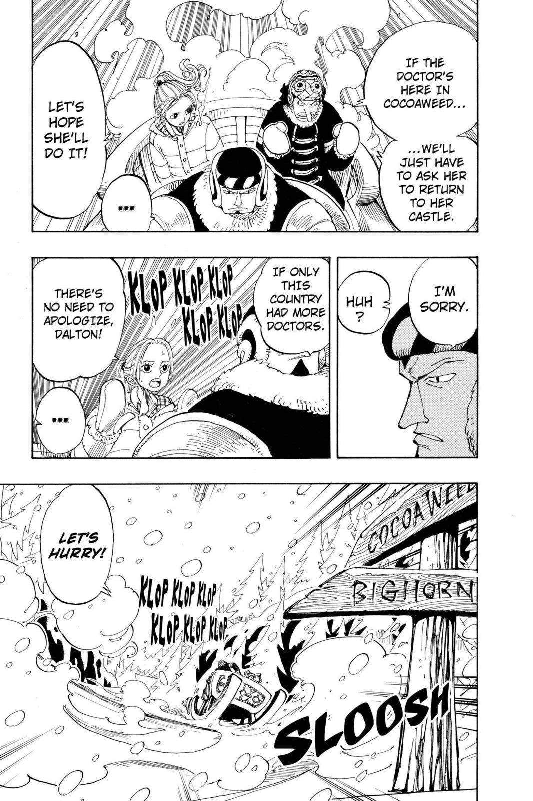 One Piece Manga Manga Chapter - 135 - image 3