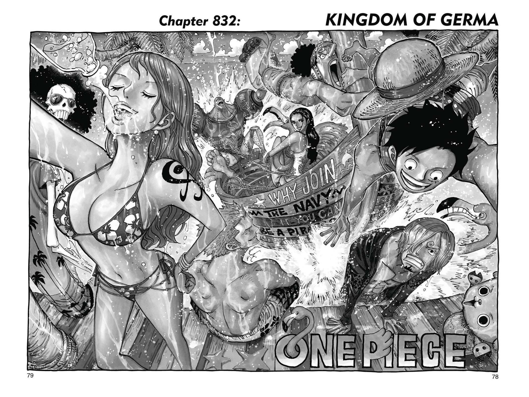 One Piece Manga Manga Chapter - 832 - image 1