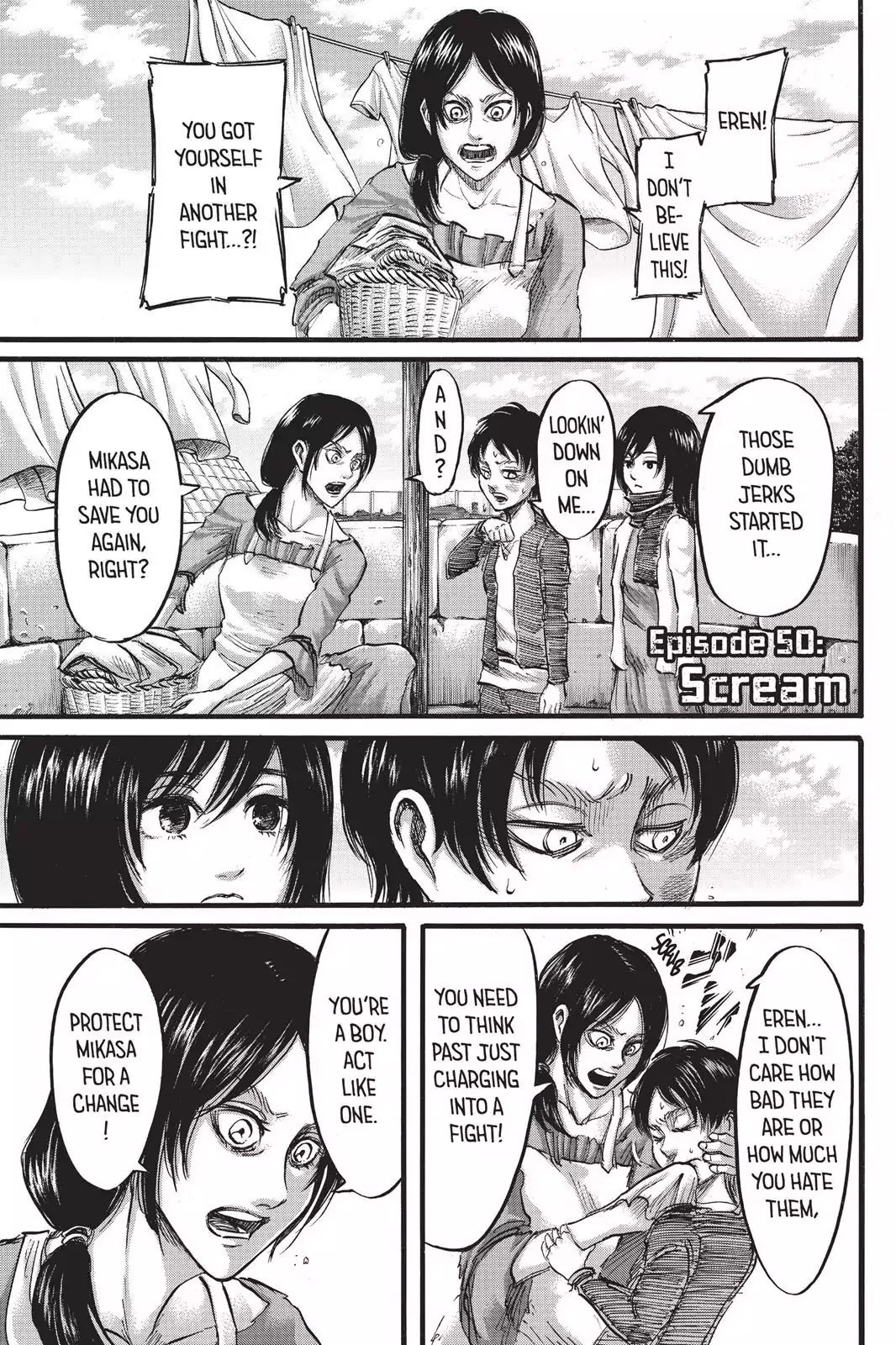 Attack on Titan Manga Manga Chapter - 50 - image 1