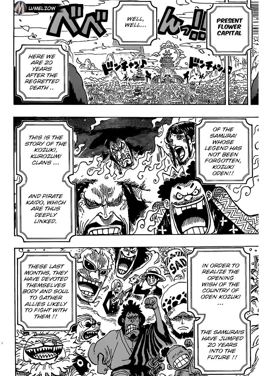 One Piece Manga Manga Chapter - 974 - image 6