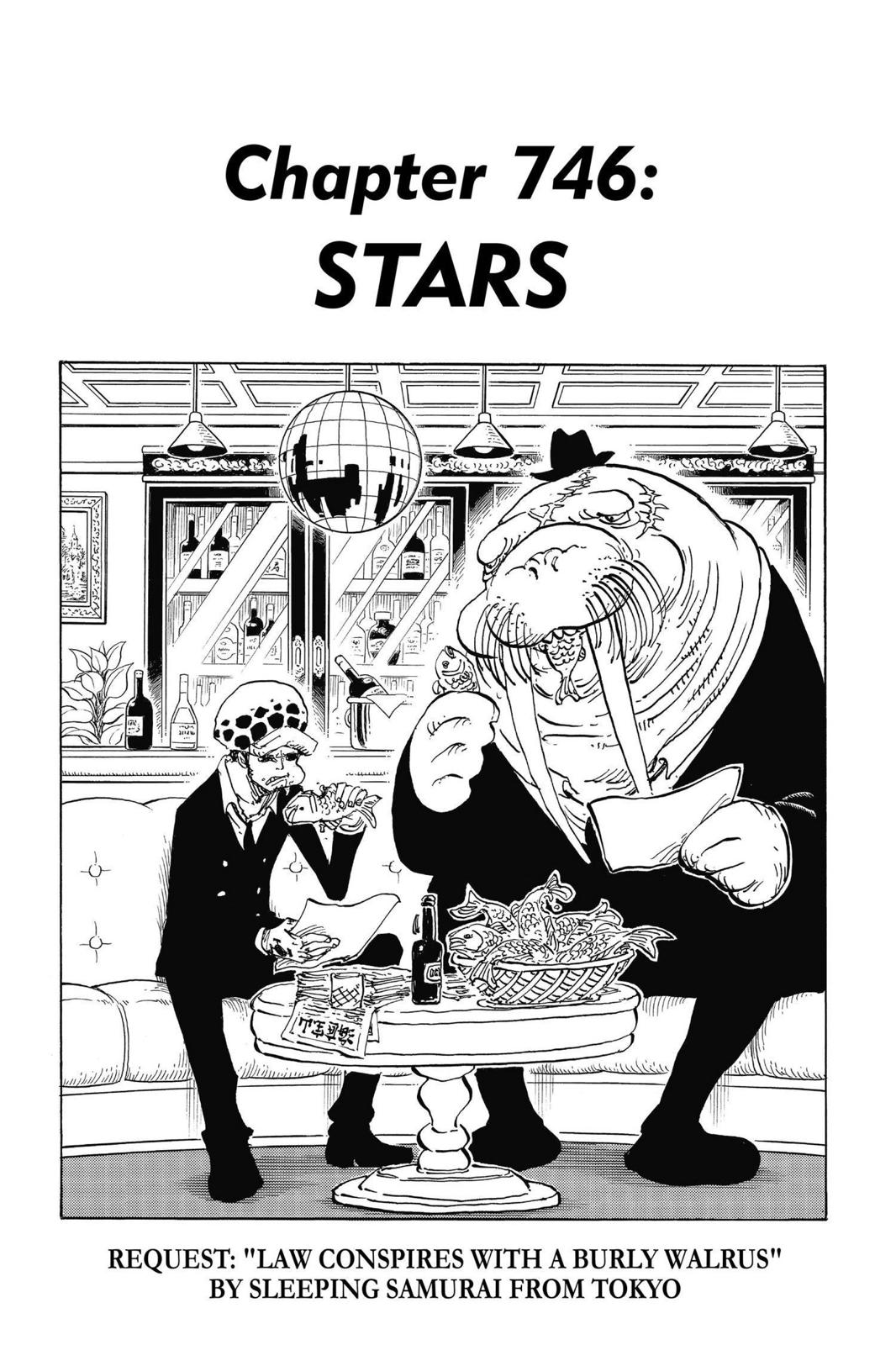 One Piece Manga Manga Chapter - 746 - image 1