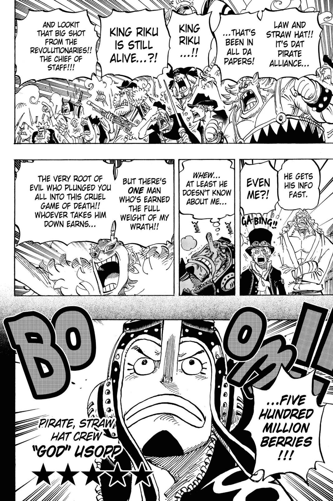 One Piece Manga Manga Chapter - 746 - image 9